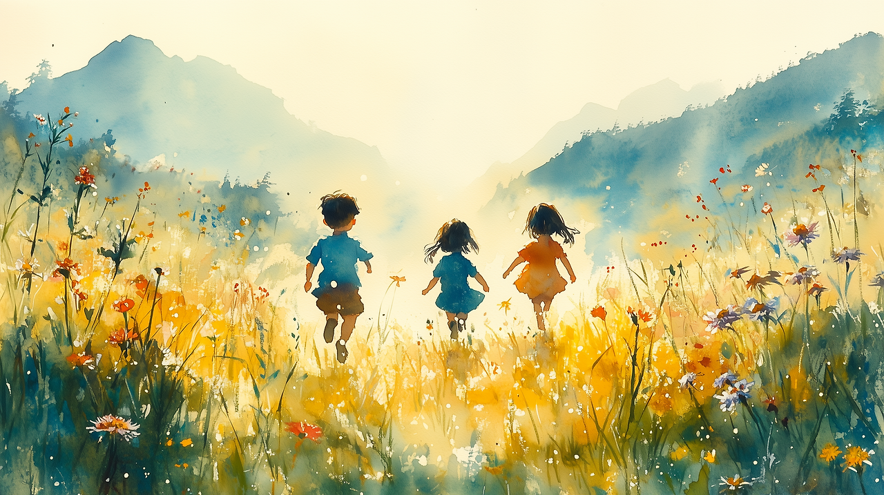 u4827624198_Watercolor_painting_joyful_children_running_into_a__3873820f-1e19-4b14-bcd1-e1e2d62a9024.png