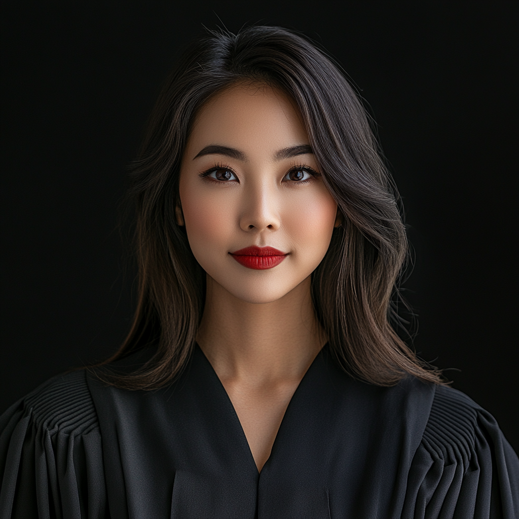 jubilant_peacock_07903_A_very_pretty_Asian_female_judge_in_a_ro_e9dce0f6-c32f-4959-9bc4-e88189b36666.png