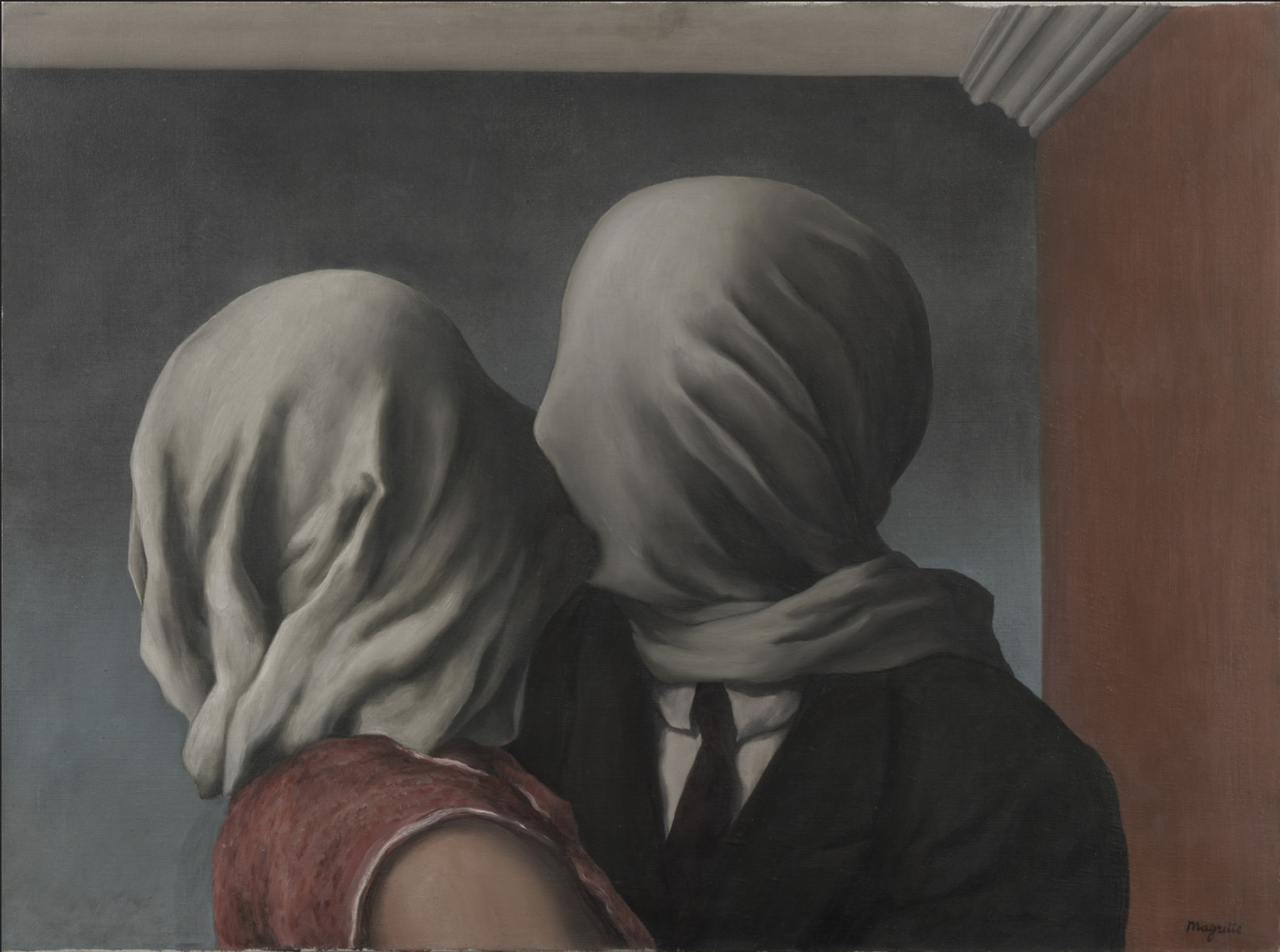 René Magritte, The Lovers II, 1928, Museum of Modern Art, New York..png