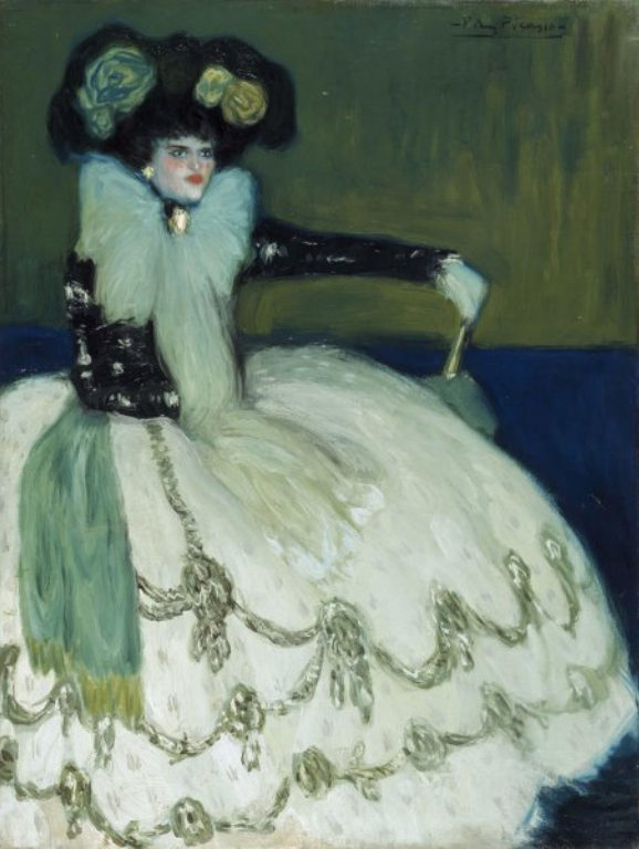Woman Dressed In Blue 1901.png