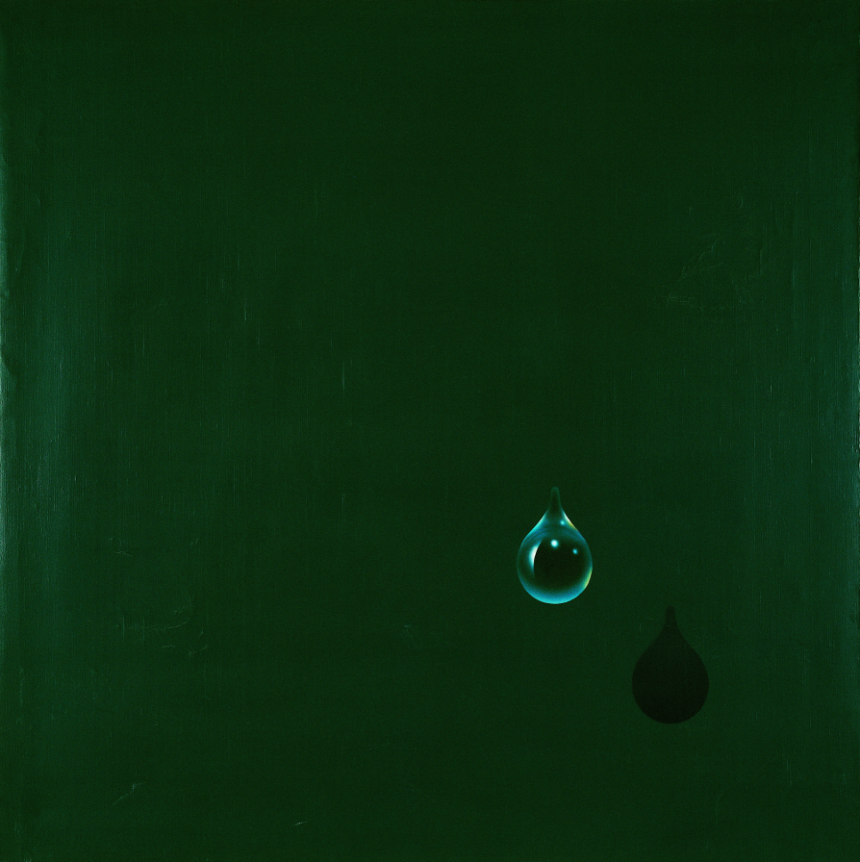 김창열 ‘밤에 일어난 일’ 1972년,.png