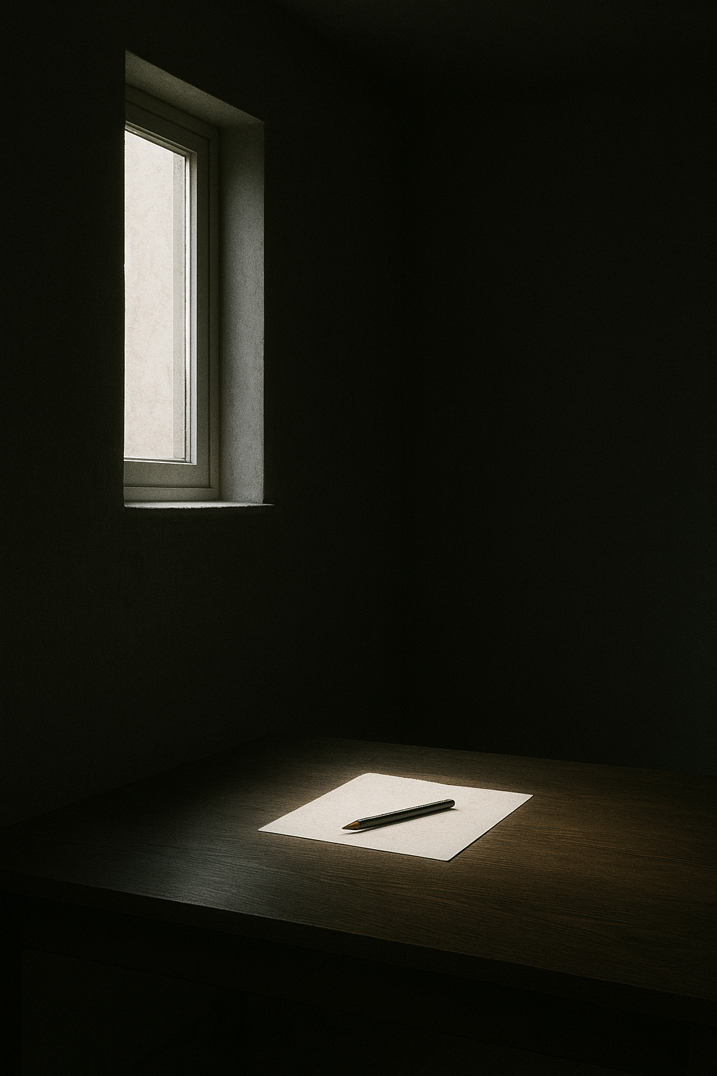 창가로 비추는 빛과 연필.png