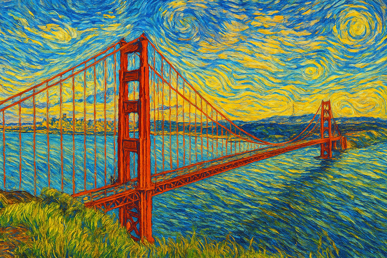 20250423_1751_고호스타일 다리 풍경_remix_01jsgxd5wef43s0fneegy07mr6.png