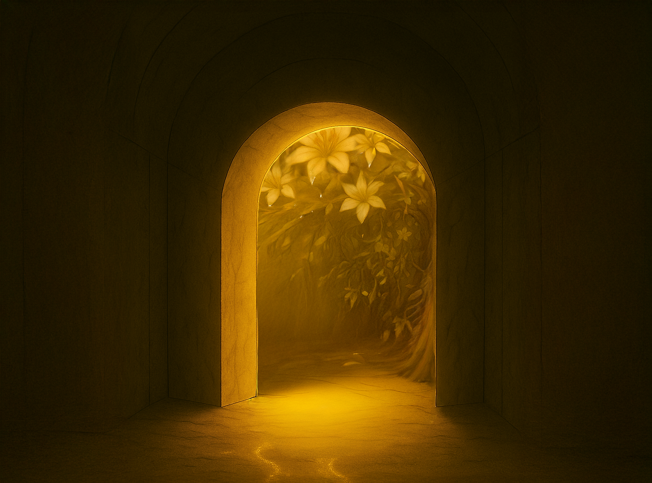 터널 속의 백합나무.png