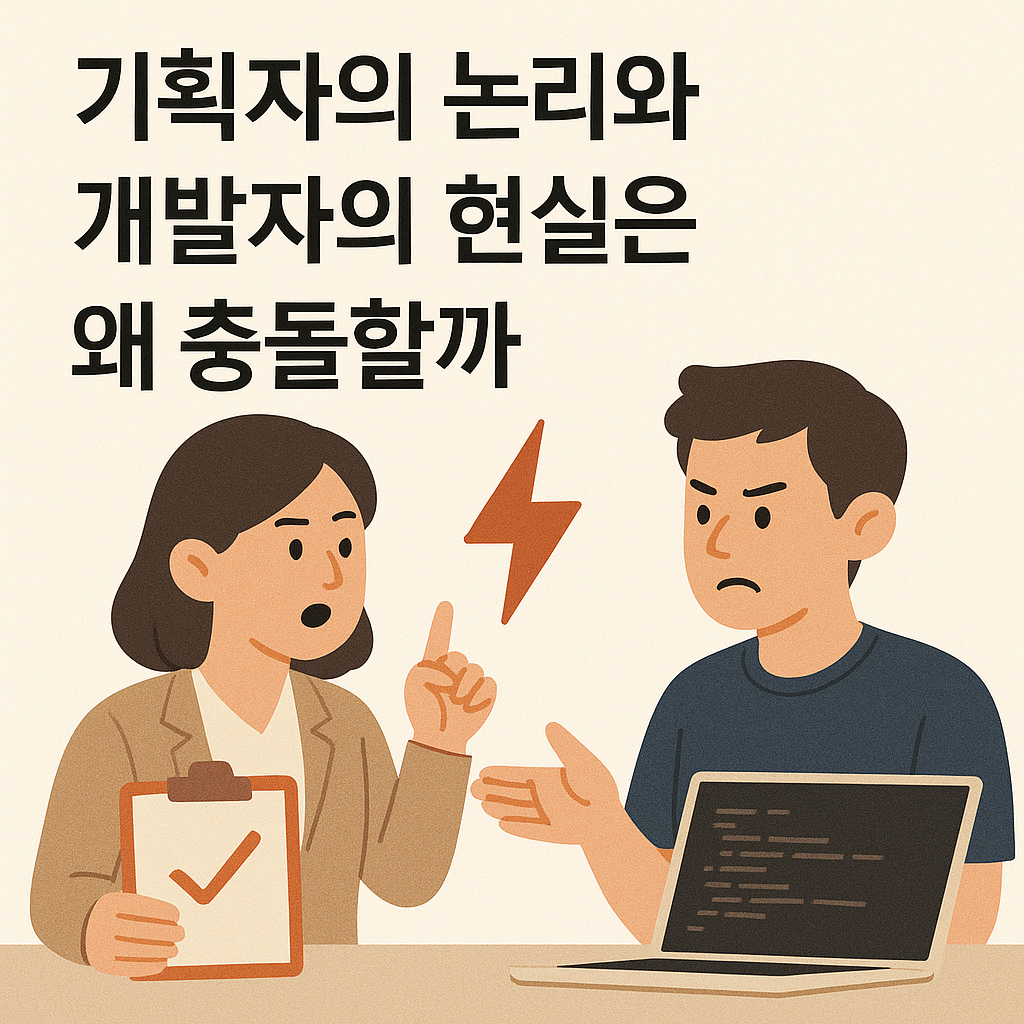 개발 너머의 일》개발자가 기획자를 이해하게 된 순간