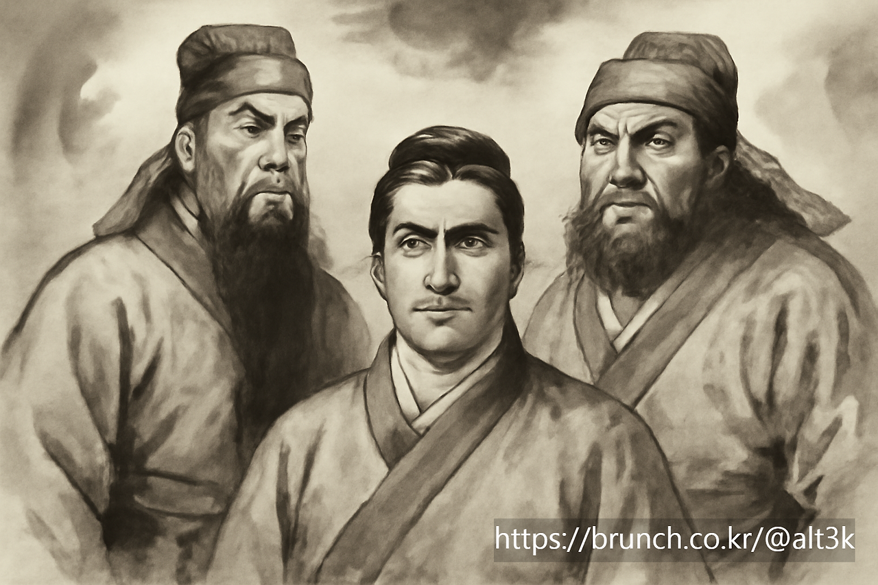 관우와 장비가 무장이 아닌 책사였다면.png