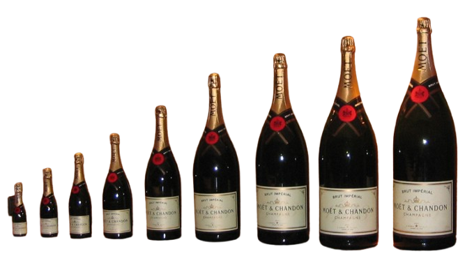 FileMoët & Chandon in different sizes.jpg - Wikimedia Commons.png