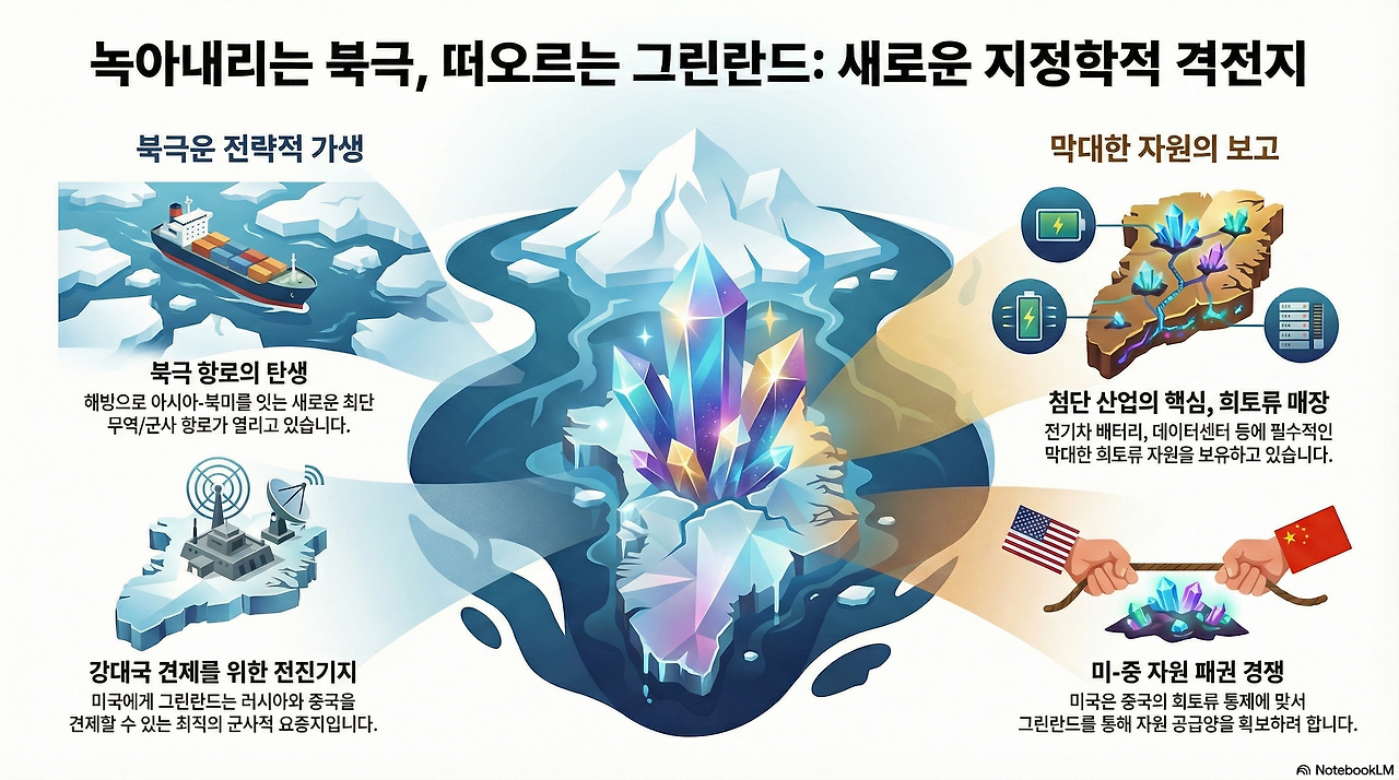 녹아내리는 북극, 떠오르는 그린란드.png