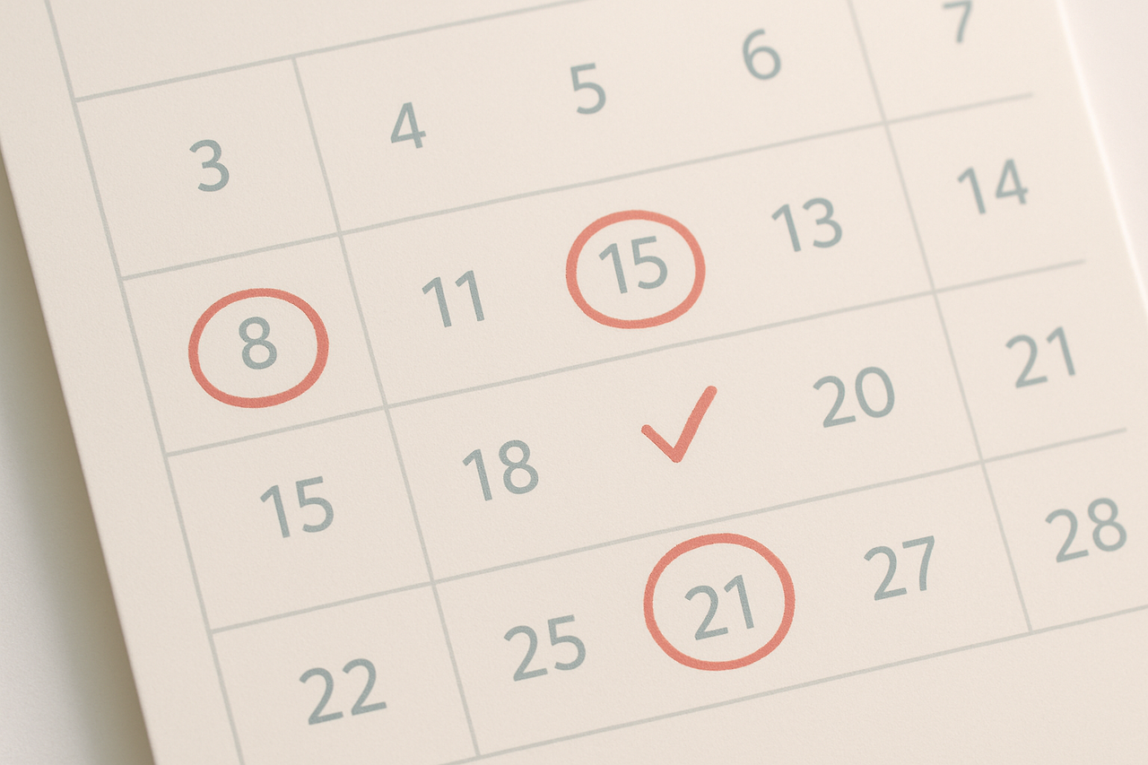 20250808_2324_Marked Calendar Dates_simple_compose_01k25124kwe5sv5nwcp144rzrq.png