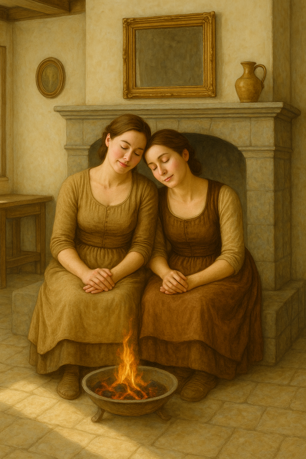 화롯불에  두여인.png