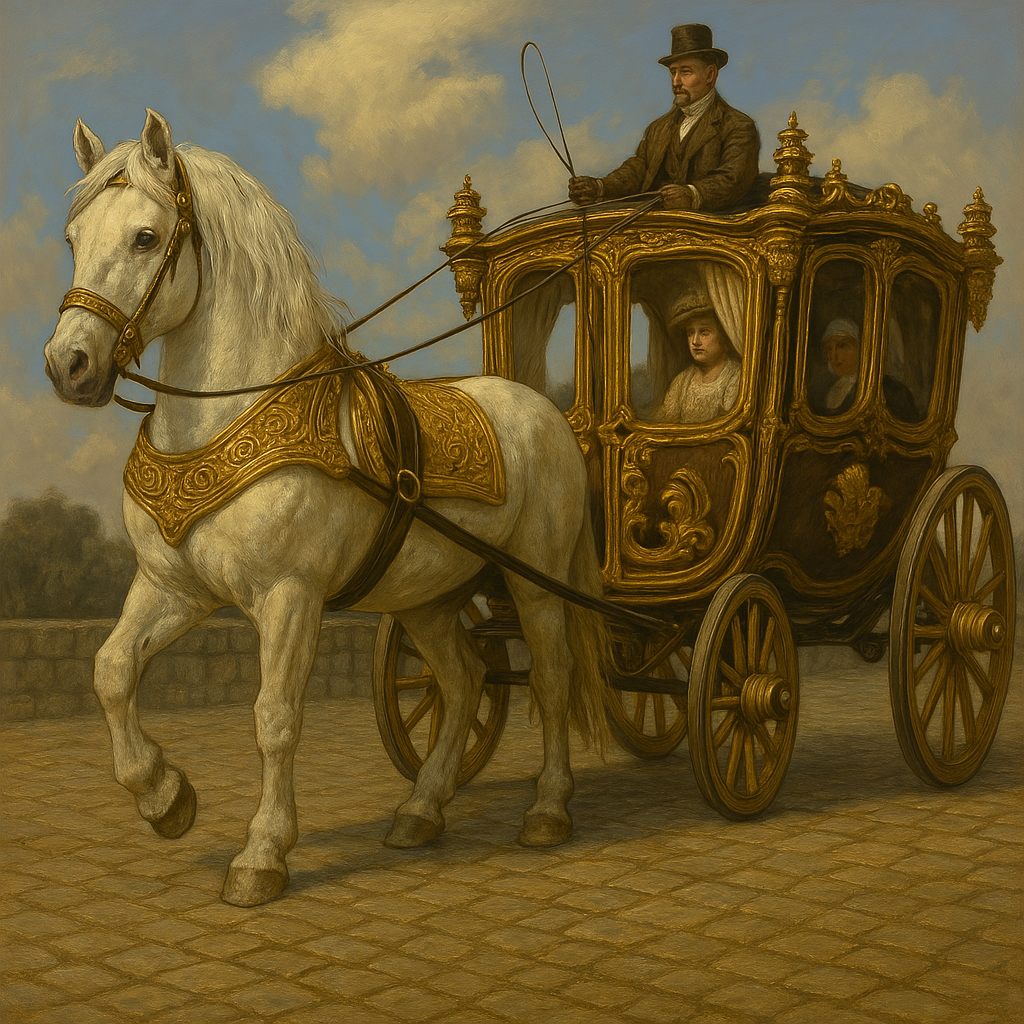 마차를  끄는 흰말.png