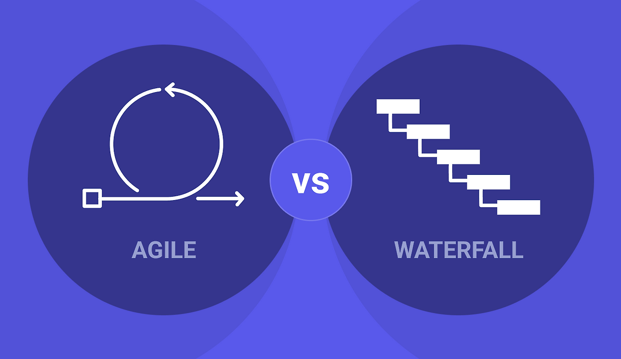 워터폴과 애자일 방식 차이 설명 이미지.png