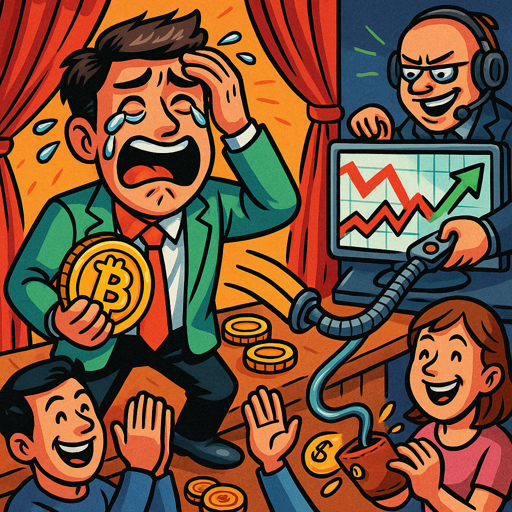 청산쇼와 슈퍼계정: 마진 코인유튜버의 실상