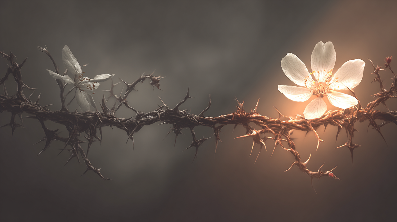 u7411914284_A_conceptual_image._On_the_left_side_a_dark_thorn_2009491f-0fa5-477d-8266-1e77ba0e6f0c_1.png