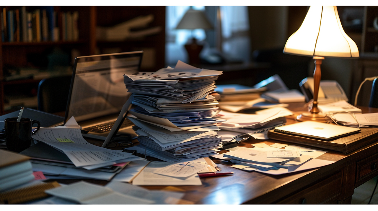 u9922296125_A_cluttered_office_desk_filled_with_thick_proposa_a4612e14-5d94-48e2-8360-af91c696c562_3.png