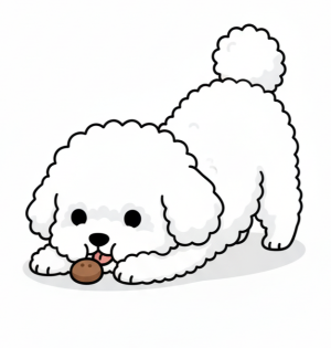 간식 먹는 모닝이.png