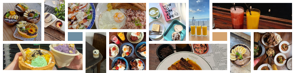 Blue & Yellow Aesthetic Photo Collage Moodboard Canvas Banner.png