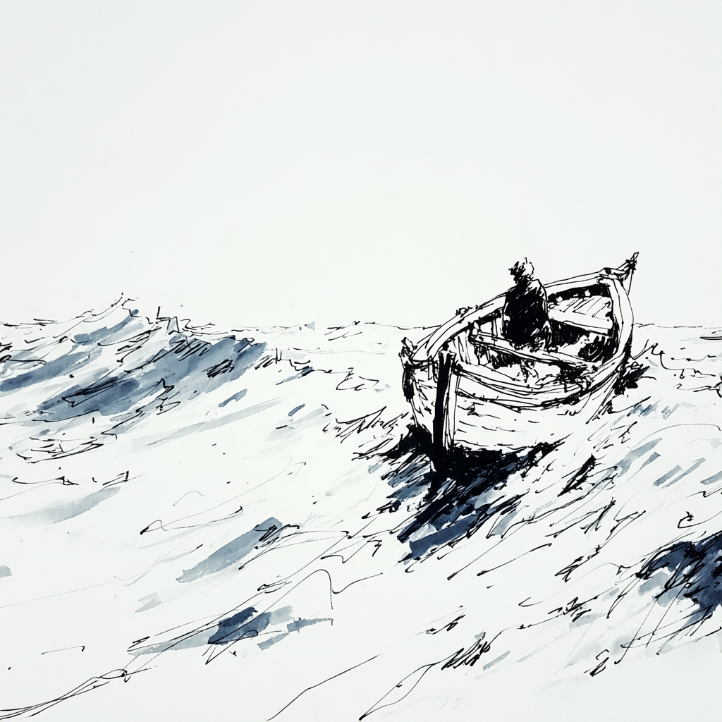 파도속의 땟목.png