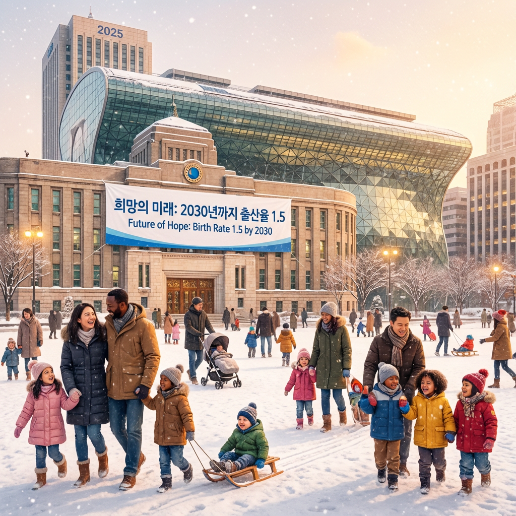 27화. 2030년 대한민국 출산율 1.5명 달성 시나리오.png