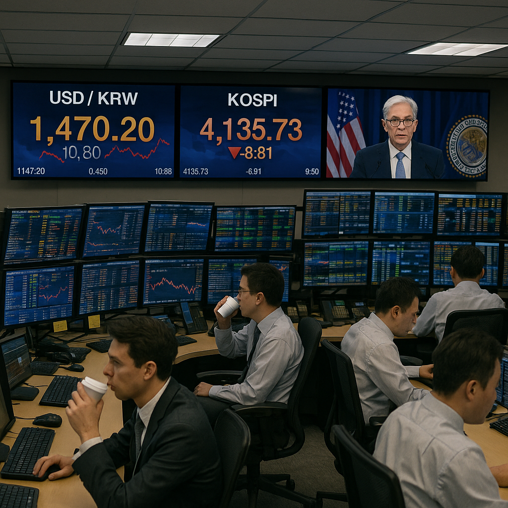 1화. 환율 1450원, 한국은행도 어쩔 수 없는 이유.png