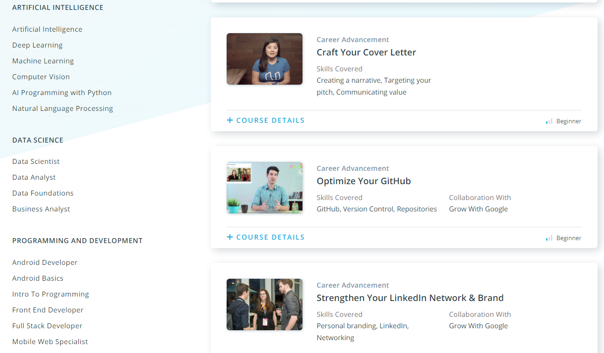 Career Development Courses   Udacity.png