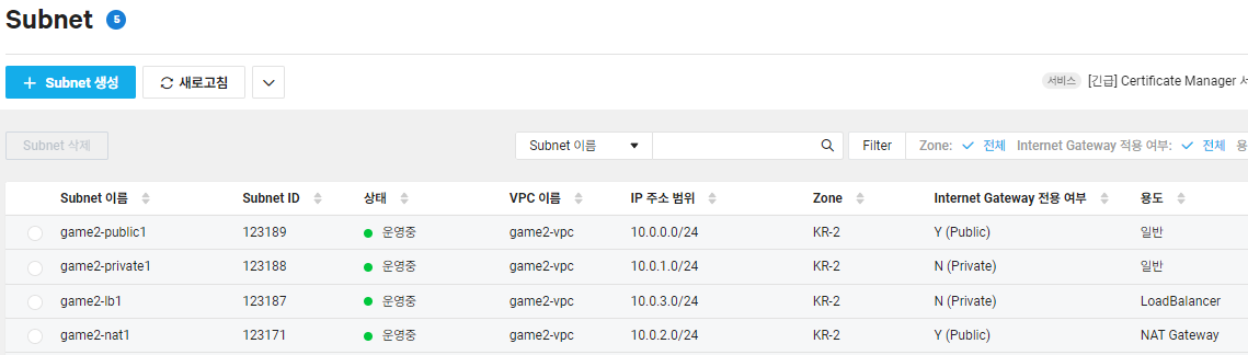 10 서브넷 변경전.png