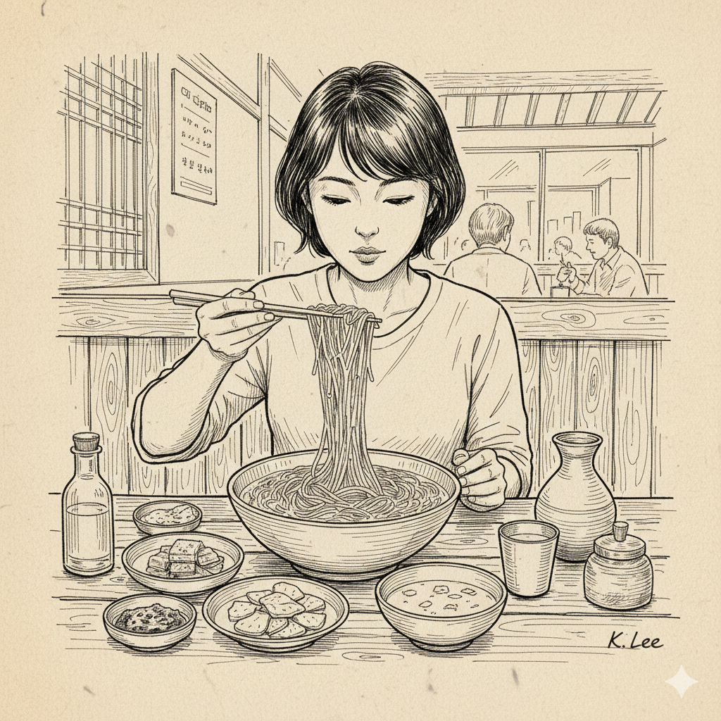 3대메밀막국수 군포시 애견맛집