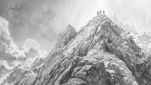 kay_kim_Detailed_graphite_drawing_of_a_rugged_mountain_3-4_de_fefecdcb-f98b-4108-9cd2-31ede1897105_1.png