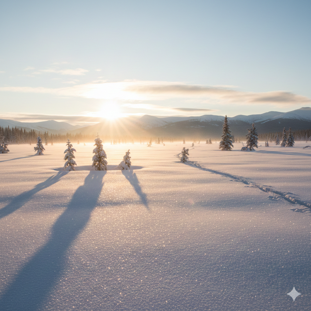 눈밭에 햇살.png