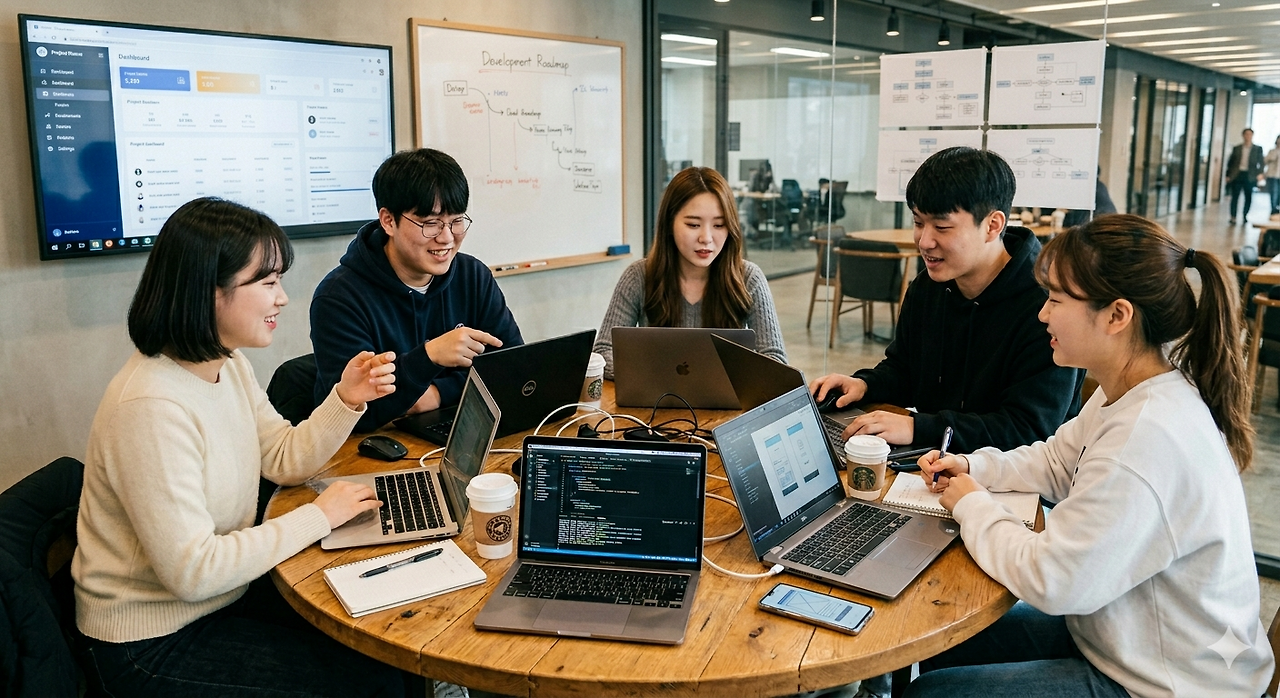 멋사 백엔드 개발자 로켓단 활동 사진 예시.png