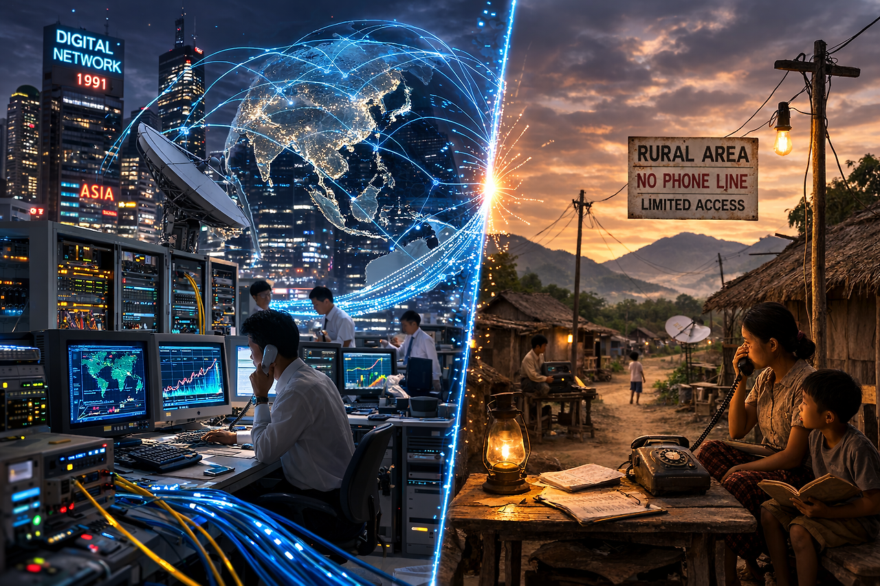1990년대 아시아 통신 격차.png