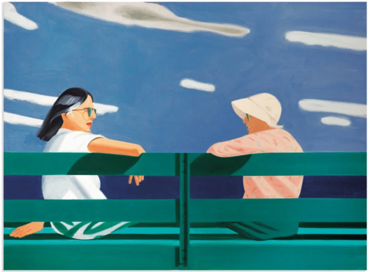 Alex Katz, Ada and Louise, 1987 _ Casterline_Goodman Gallery.png