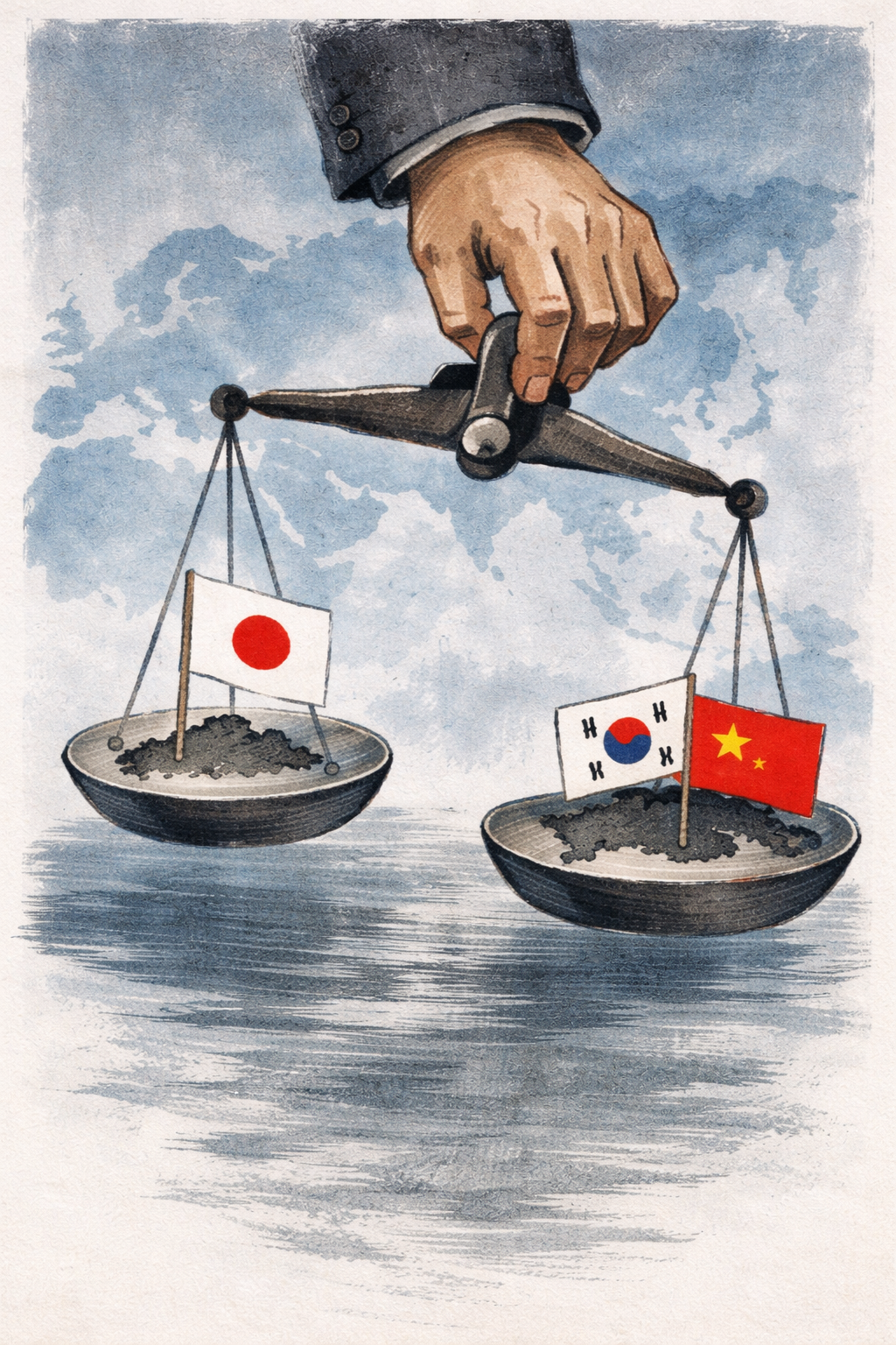 동아시아의 균형을 상징하는 저울.png
