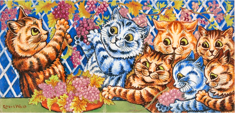 IN THE VINEYARD by LOUIS WAIN.png