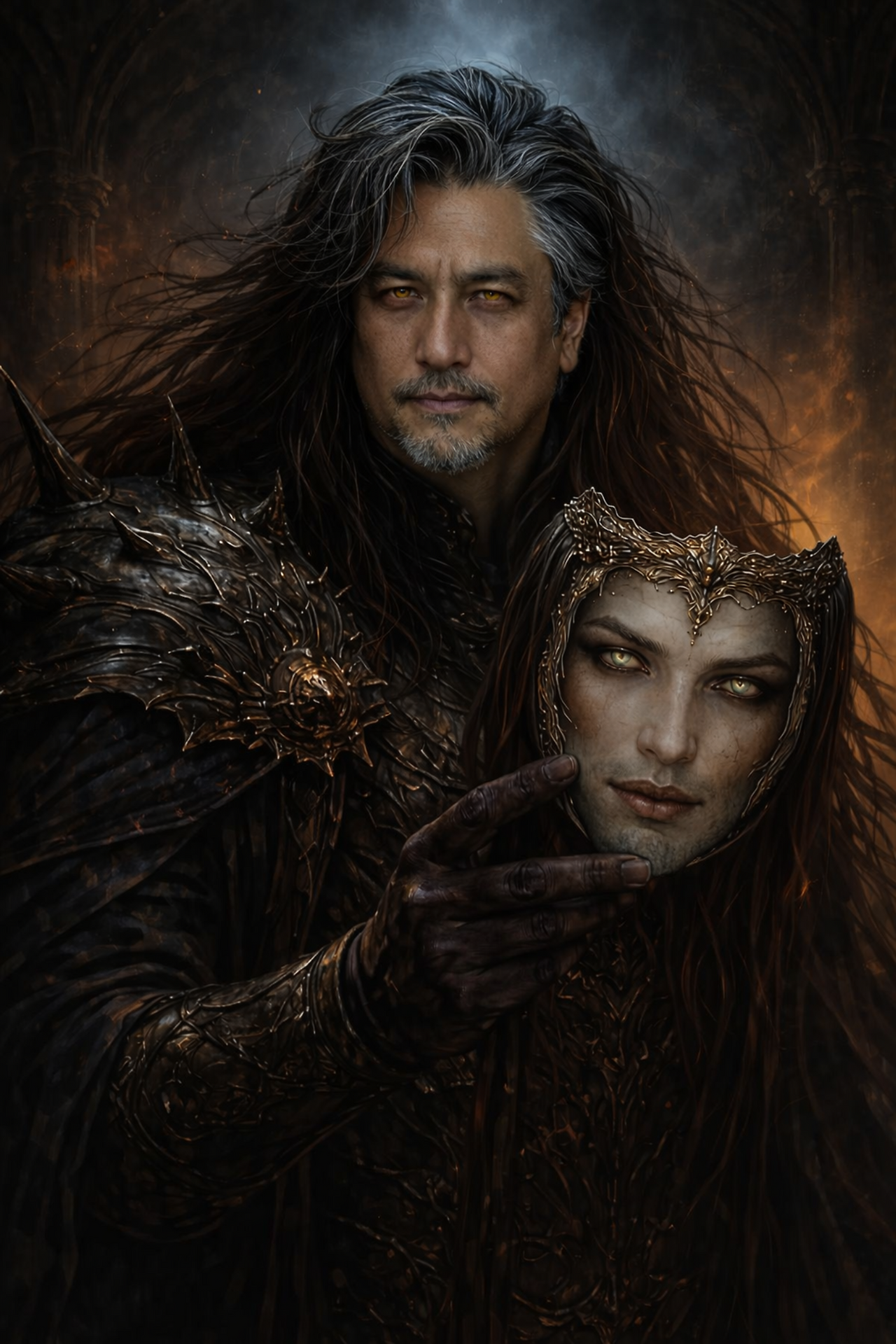 55.드라큘라성 백작 갑옷초상화-남인우화가(2022.04).png