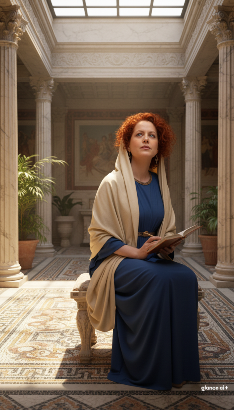 Roman Matrona Reading.png