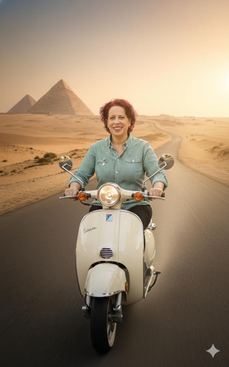 Scooter near the Pyramids of Giza.png