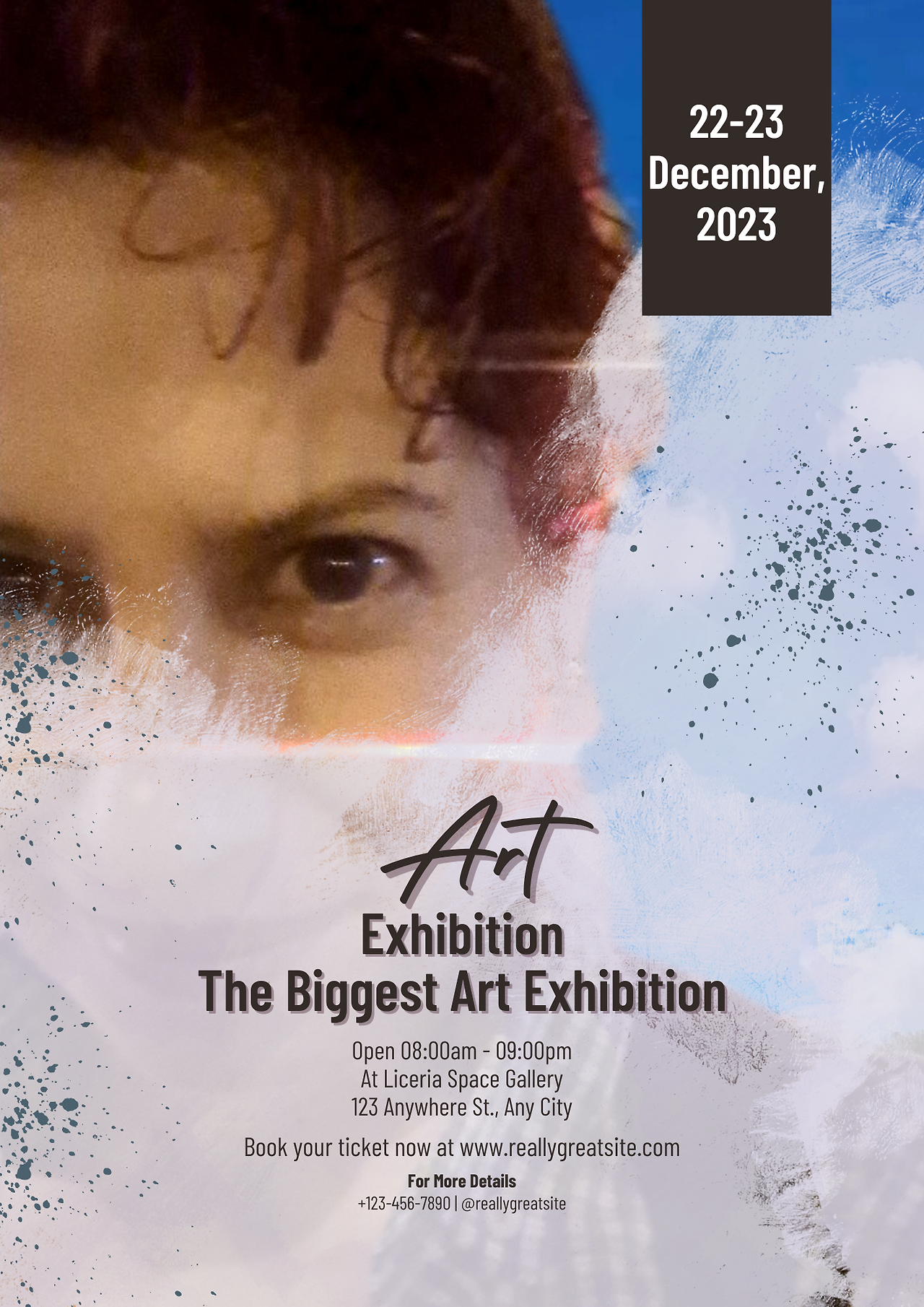 Brown and Yellow Colorful Art Exhibition Flyer Portrait (1).png