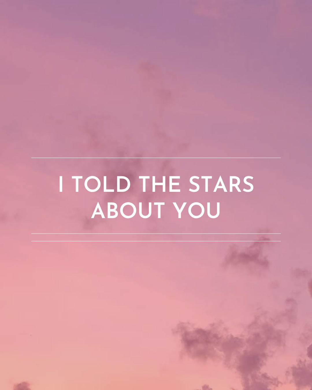 Aesthetic Pink Sky Romantic Quote Instagram Post .png