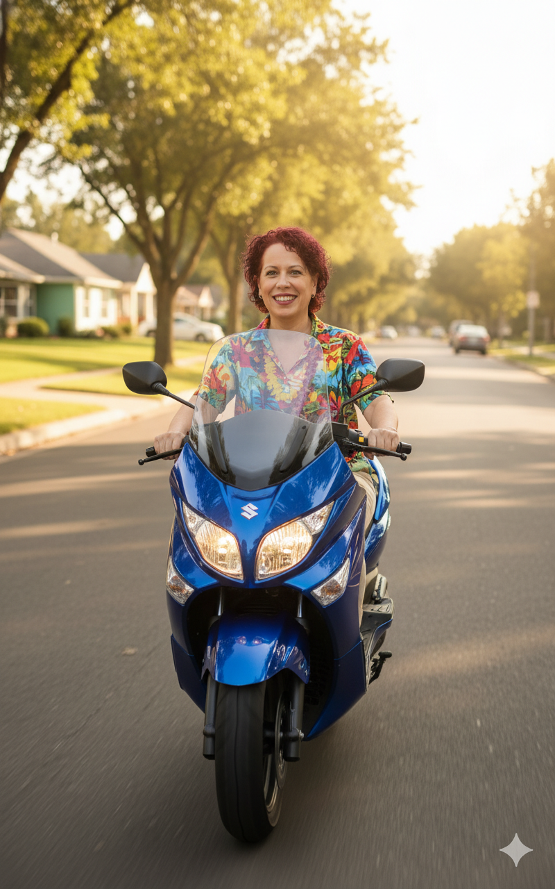 Motorcycle Scooter, Hawaiian Shirt.png