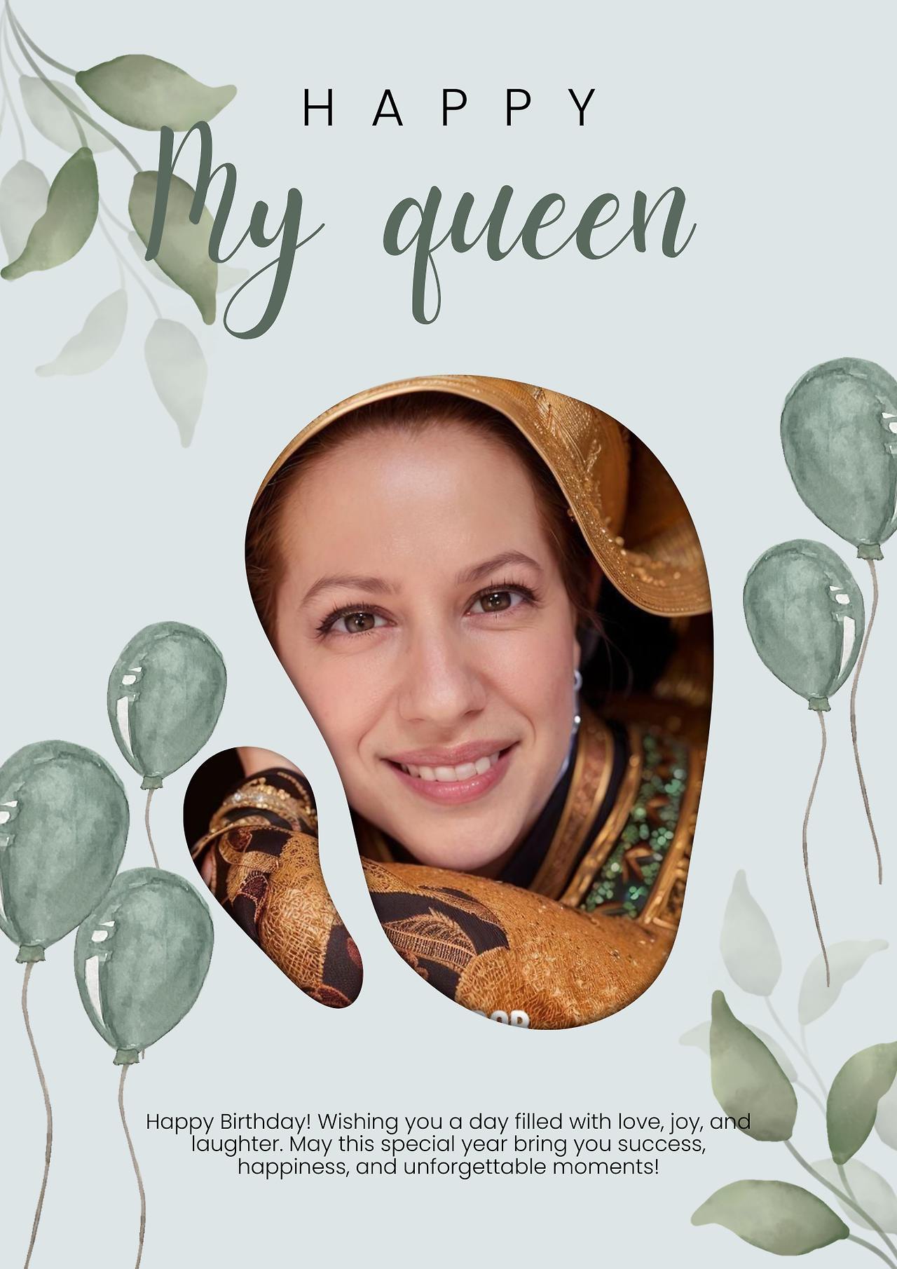 Green Aesthetic Birthday Flyer.png