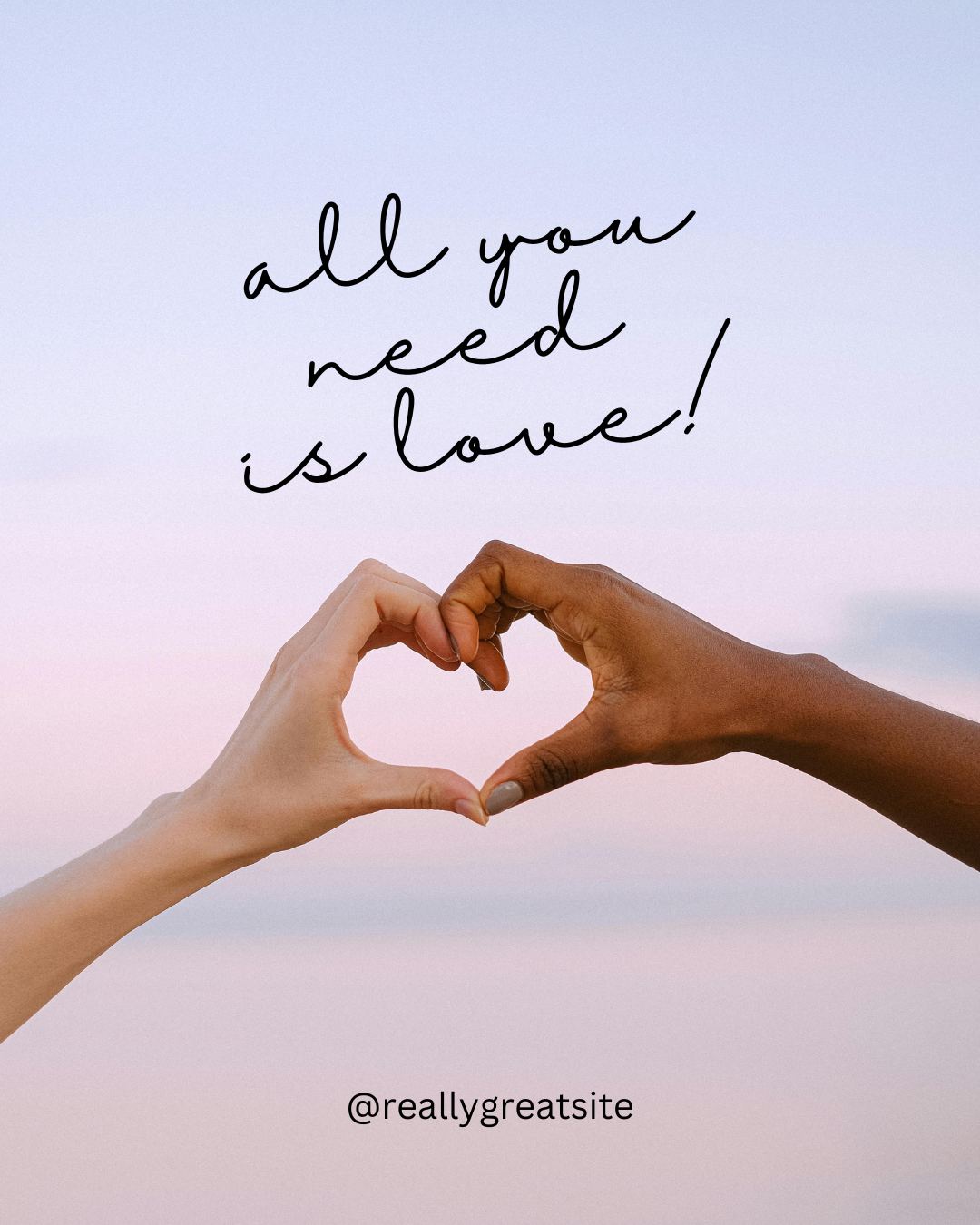 Colorful Brush Minimalist Valentine's Day Instagram Post .png