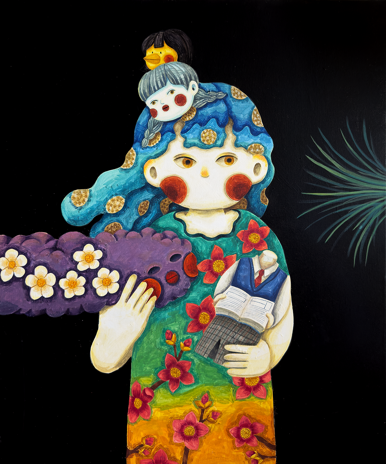 극기복례 72.7*53 Mixed media .png