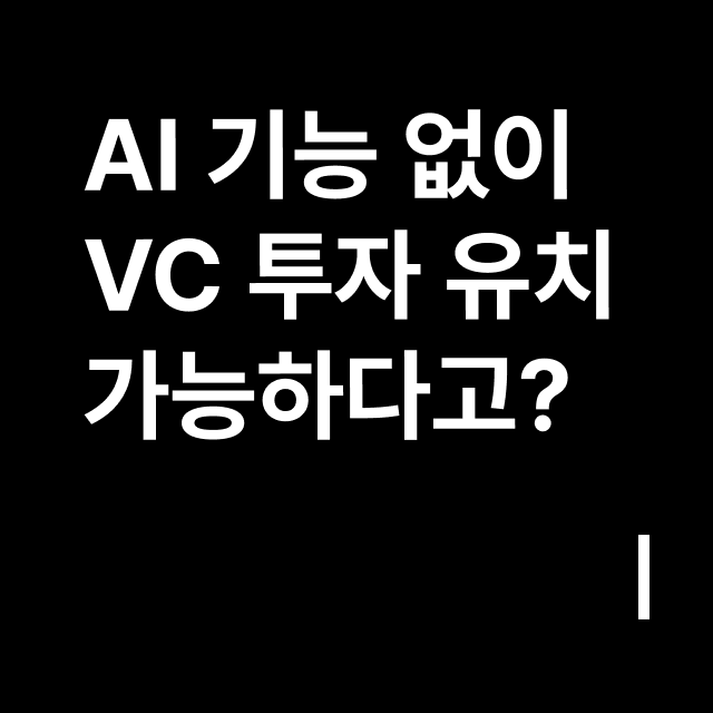 AI 기능 없이 VC 투자 유치 가능하다고_.png