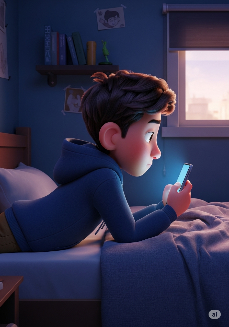 스마트폰 보는 테오.png