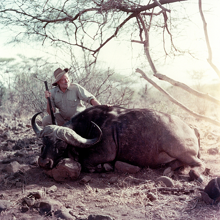 Hemingway,1953-1954 safari.png