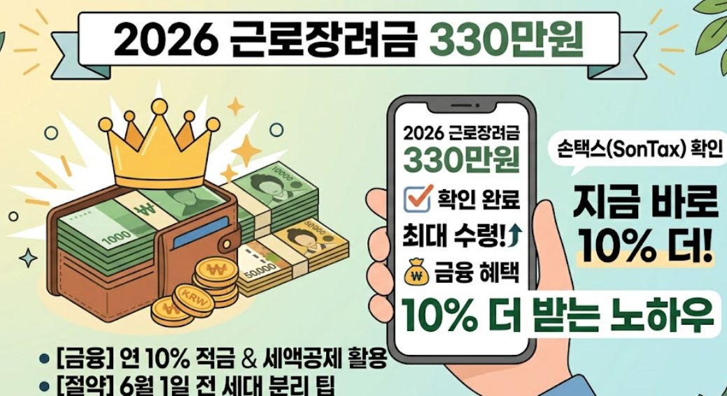 근로장려금 신청자격