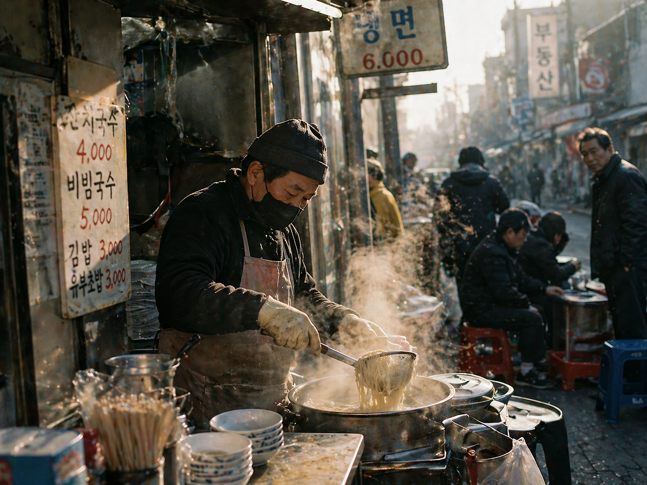 아침 거리 음식 장터.png
