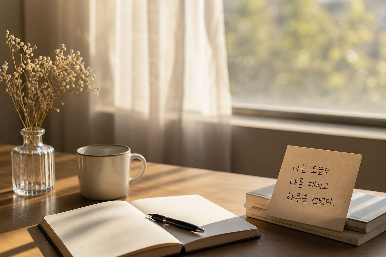 góc làm việc ấm cúng buổi sáng오늘도 나를 데리고 하루를 건넜다ChatGPT Image 2026년 5월 4일 오후 04_29_39.png