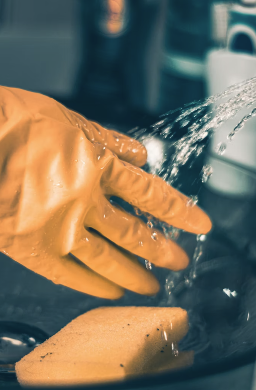 백양숯불갈비 창업하신 점주님들에게 청소 중요성을 설명하는 이미지.png